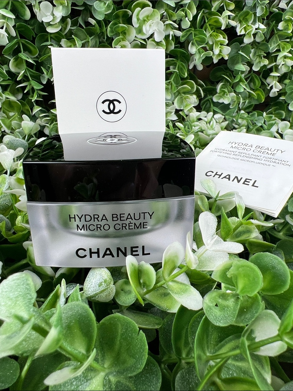CHANEL Black & Clear Cosmetic Jar 1.7 OZ